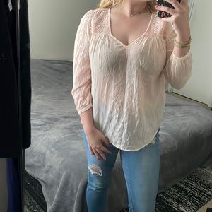 Lucky brand with lace detail